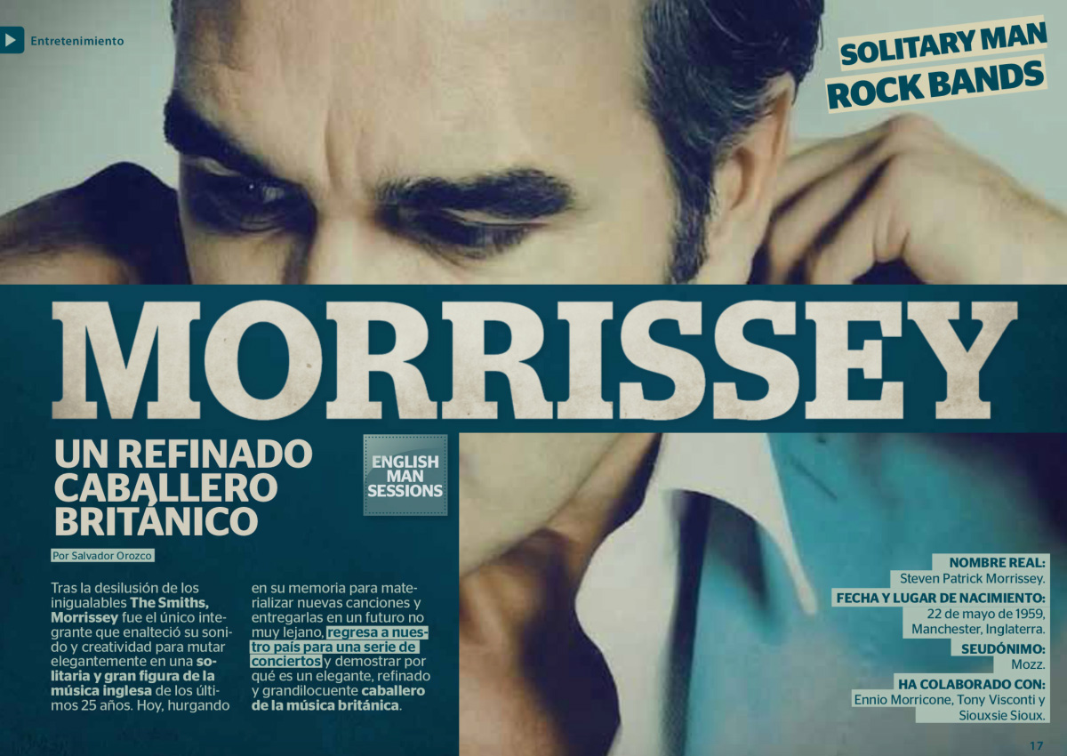 Morrissey, Revista Digital Bancomer
