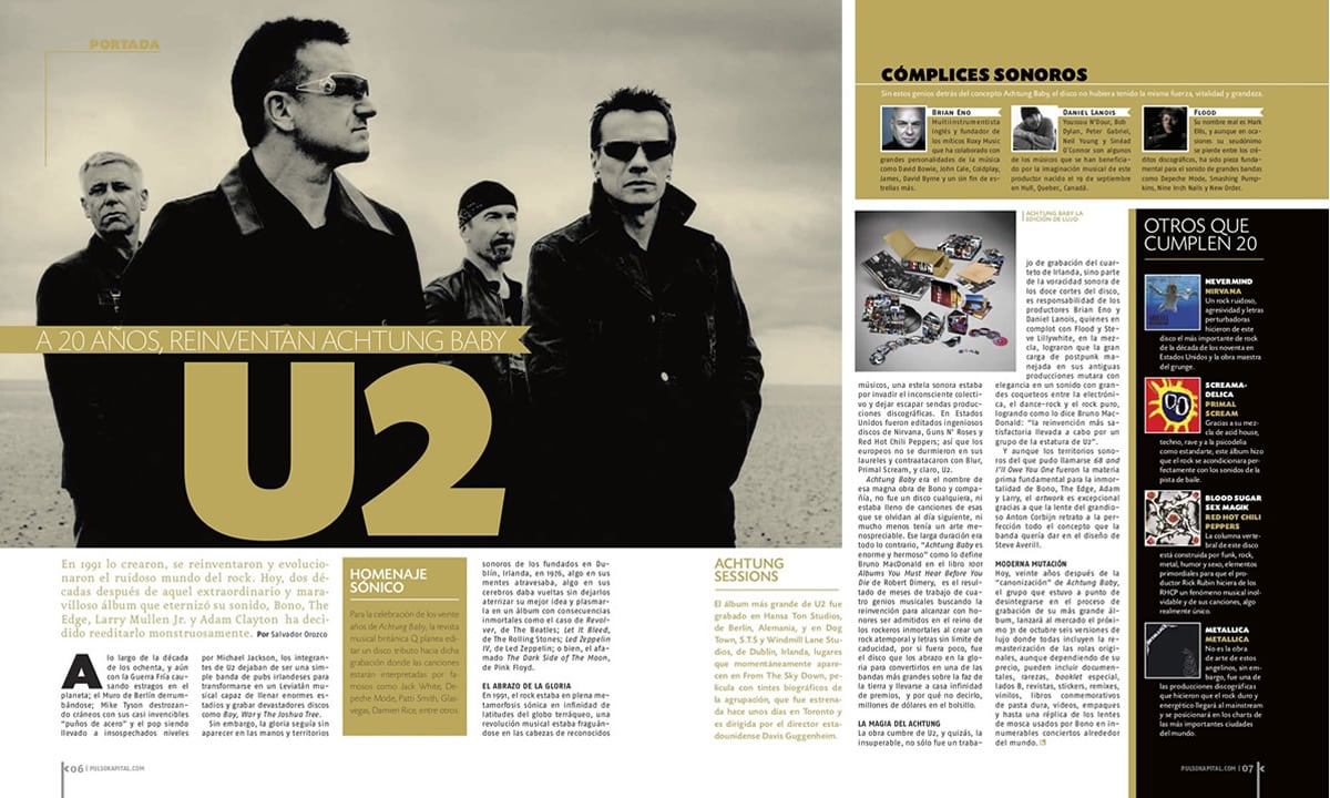 U2, Semanario Pulso Kapital