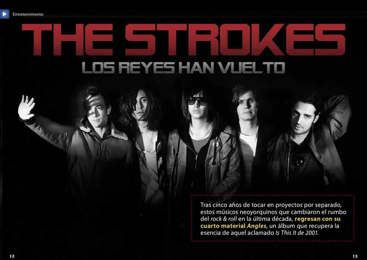 The Strokes, Revista Digital Bancomer